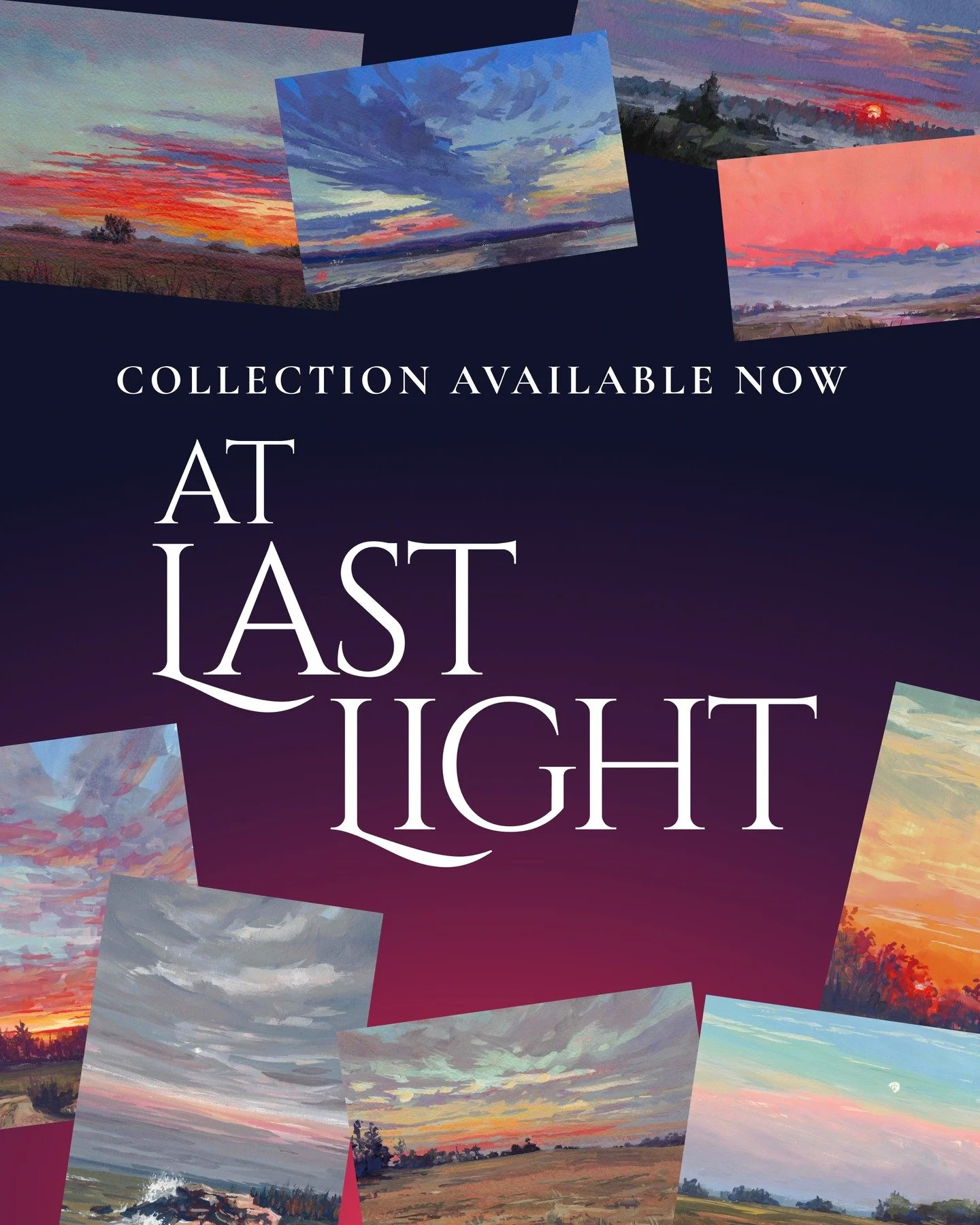 Whew. Excited for this one! At Last Light&rsquo; is out in the world. A small collection of quiet, end-of-day moments. Thanks for being here and being a part of my creative journey as an artist.

Be sure to check it out! (link in ze bio obviously)

#