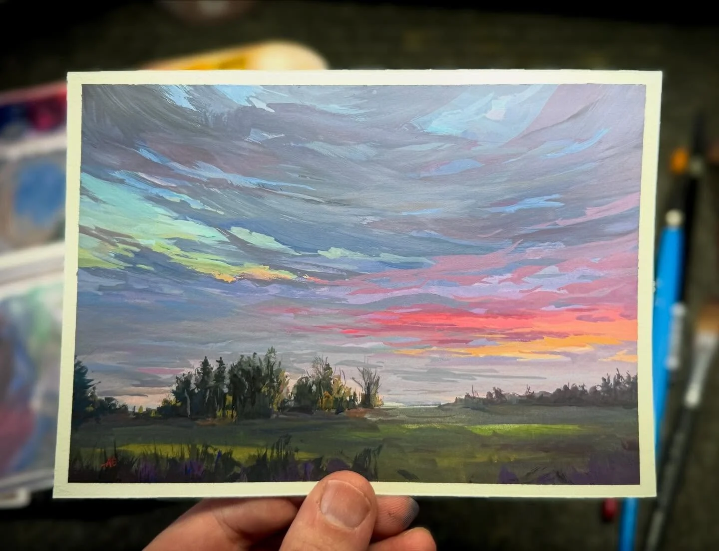 Chasing stillness through the chaos.