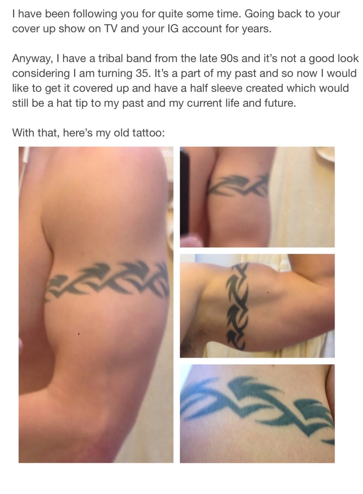  Old tribal armband that screams frat boys gone wild 