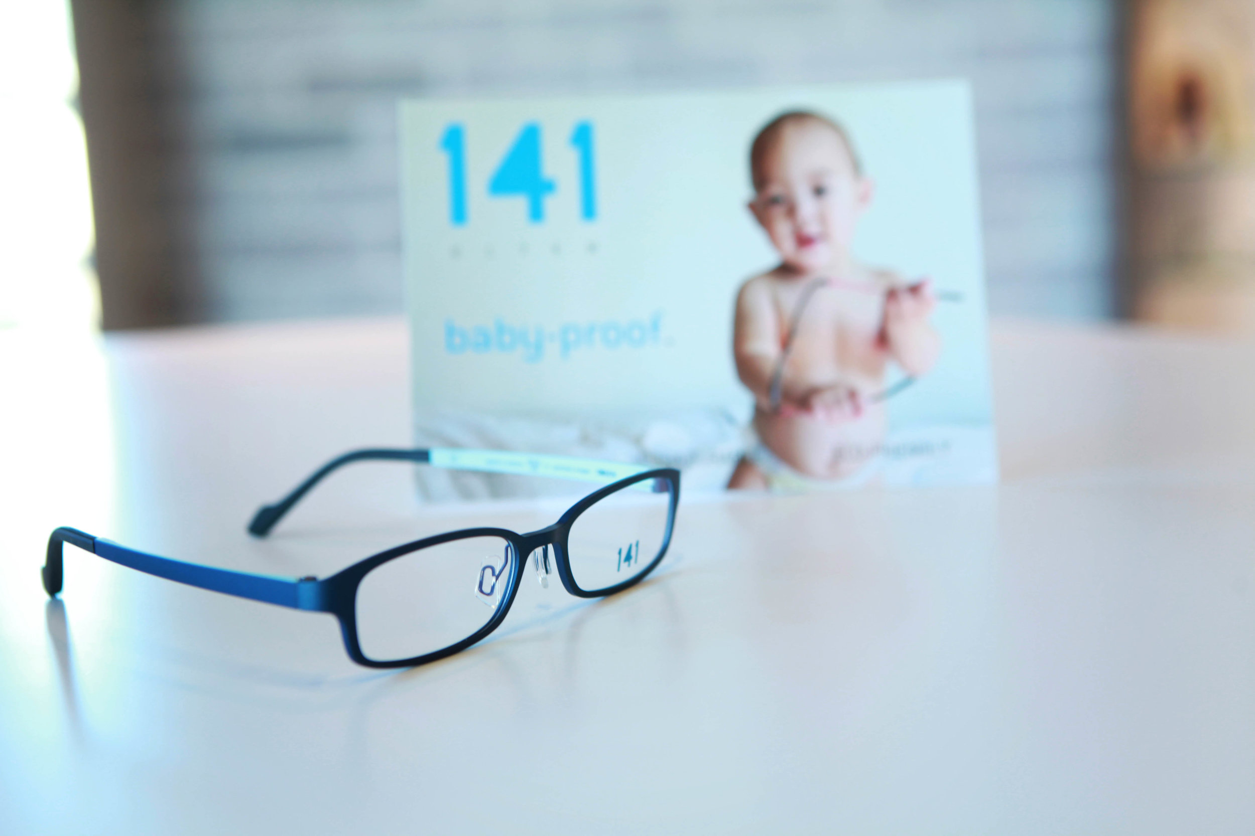 141 "Ultem" frames are flexible and know as baby proof.