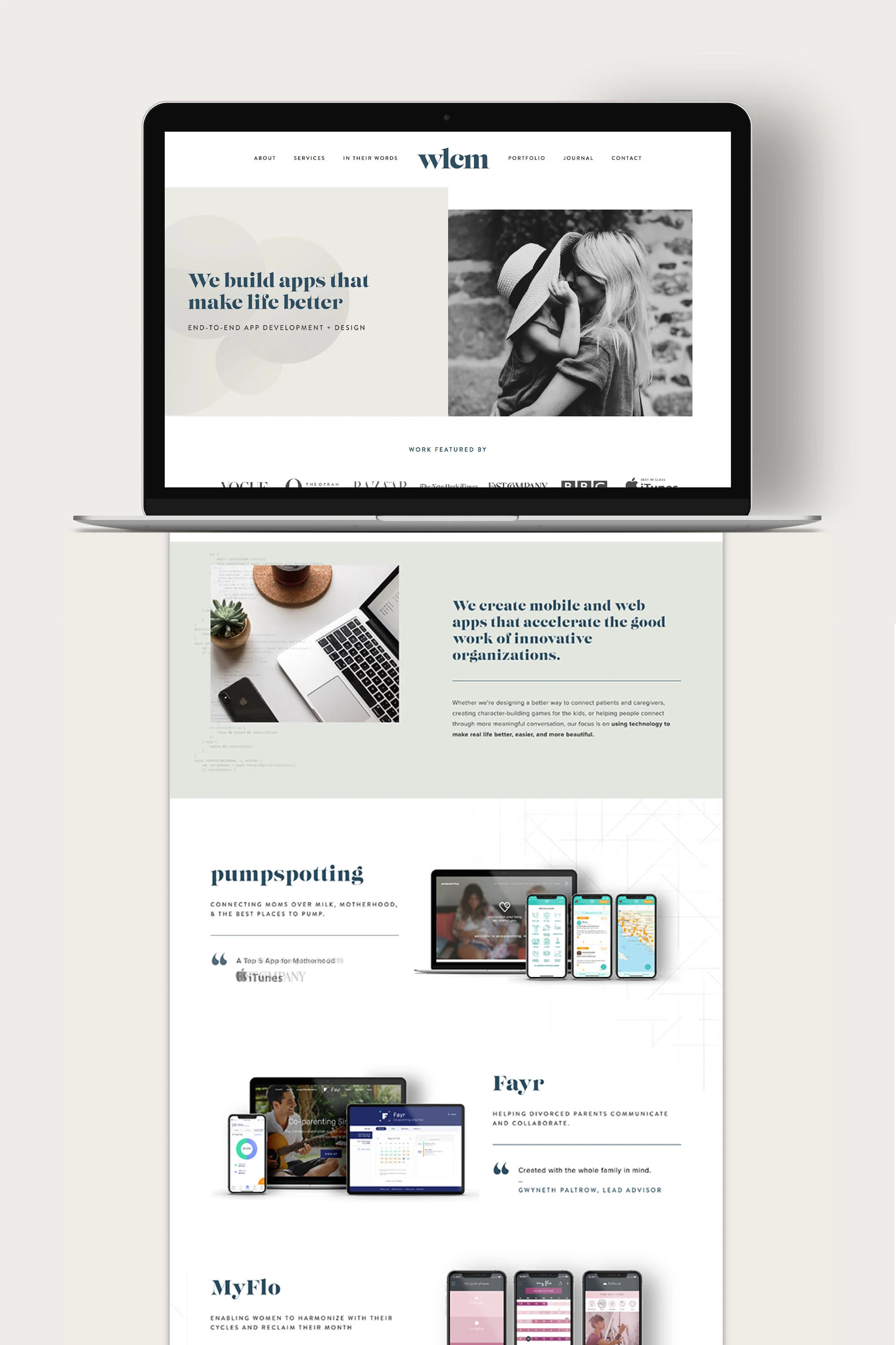 M line studio brand and website design 23 awesome squarespace websites