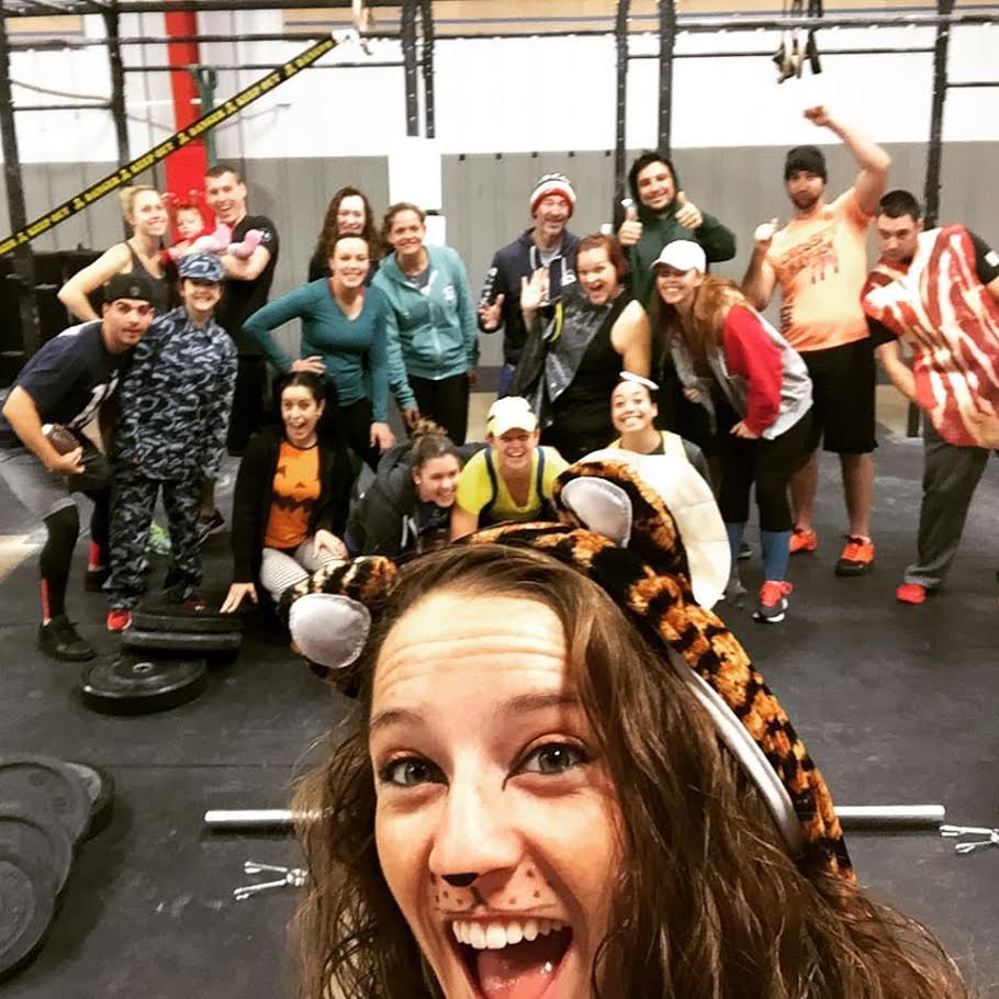 Myself and some our members for my Halloween WOD
