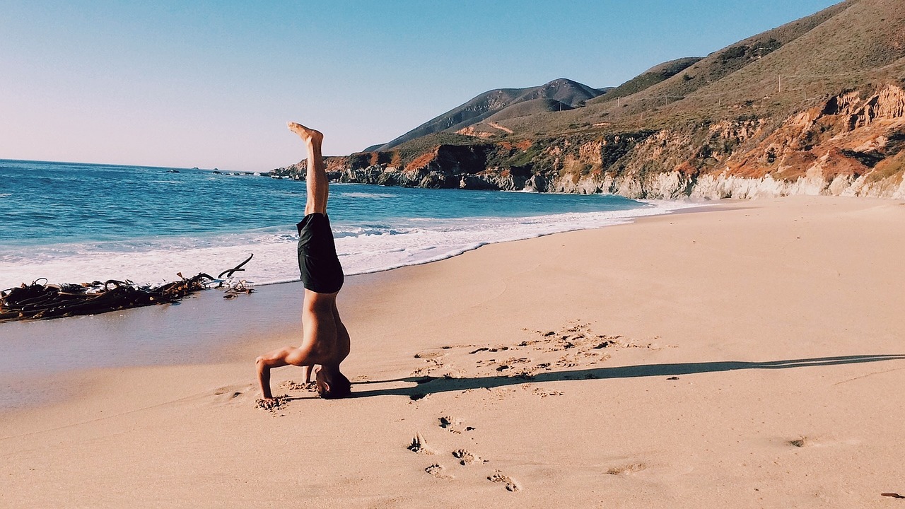Handstand Push-ups are great for your entire body, but take some getting used to and weeks of practice...stick with it!!!