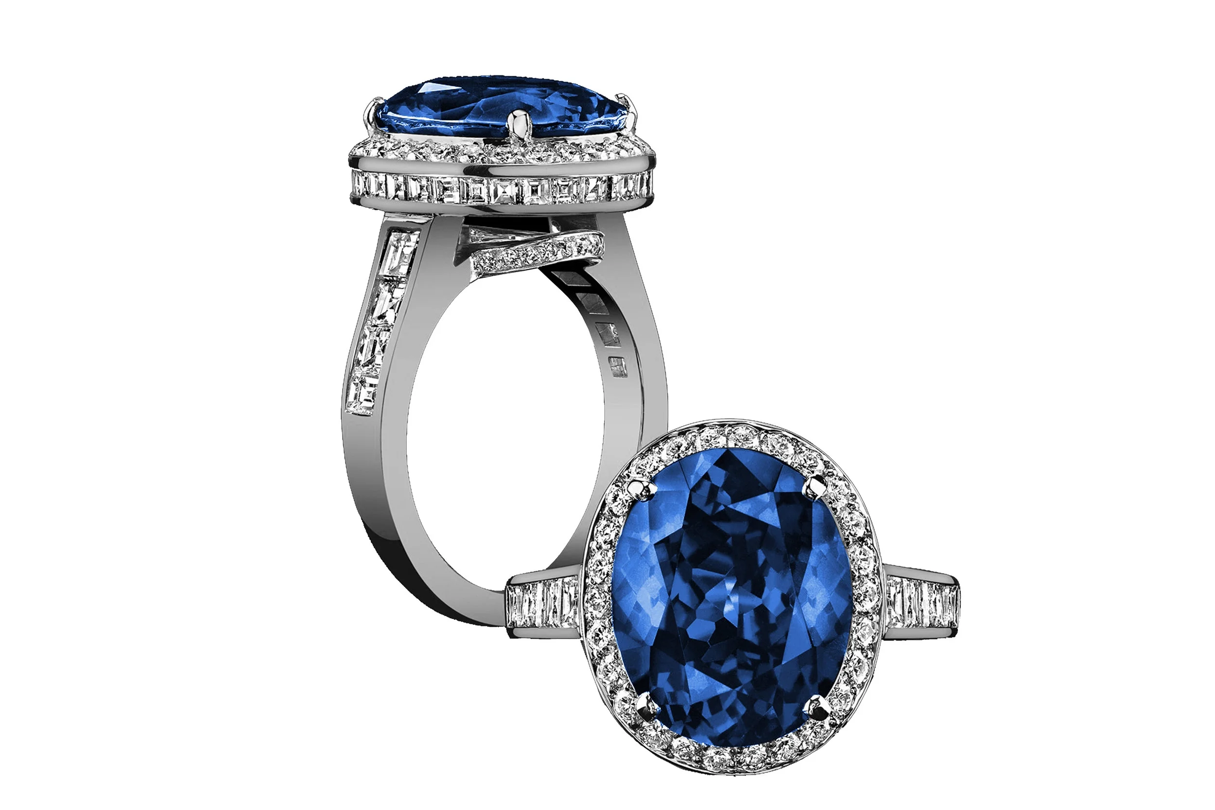 Sophie Sapphire Ring, Non-heated San Mateo CA Quality Jewelry and Service