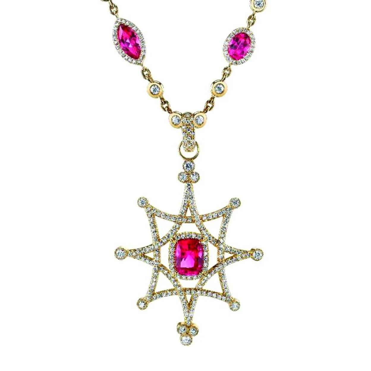 Etoile Spinel Pendant