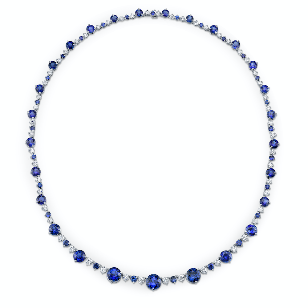 Monaco Sapphire Necklace — Steiners Jewelry | San Mateo CA | Quality  Jewelry and Service