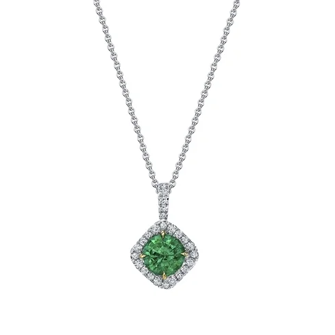 Isadora Emerald  Pendant 