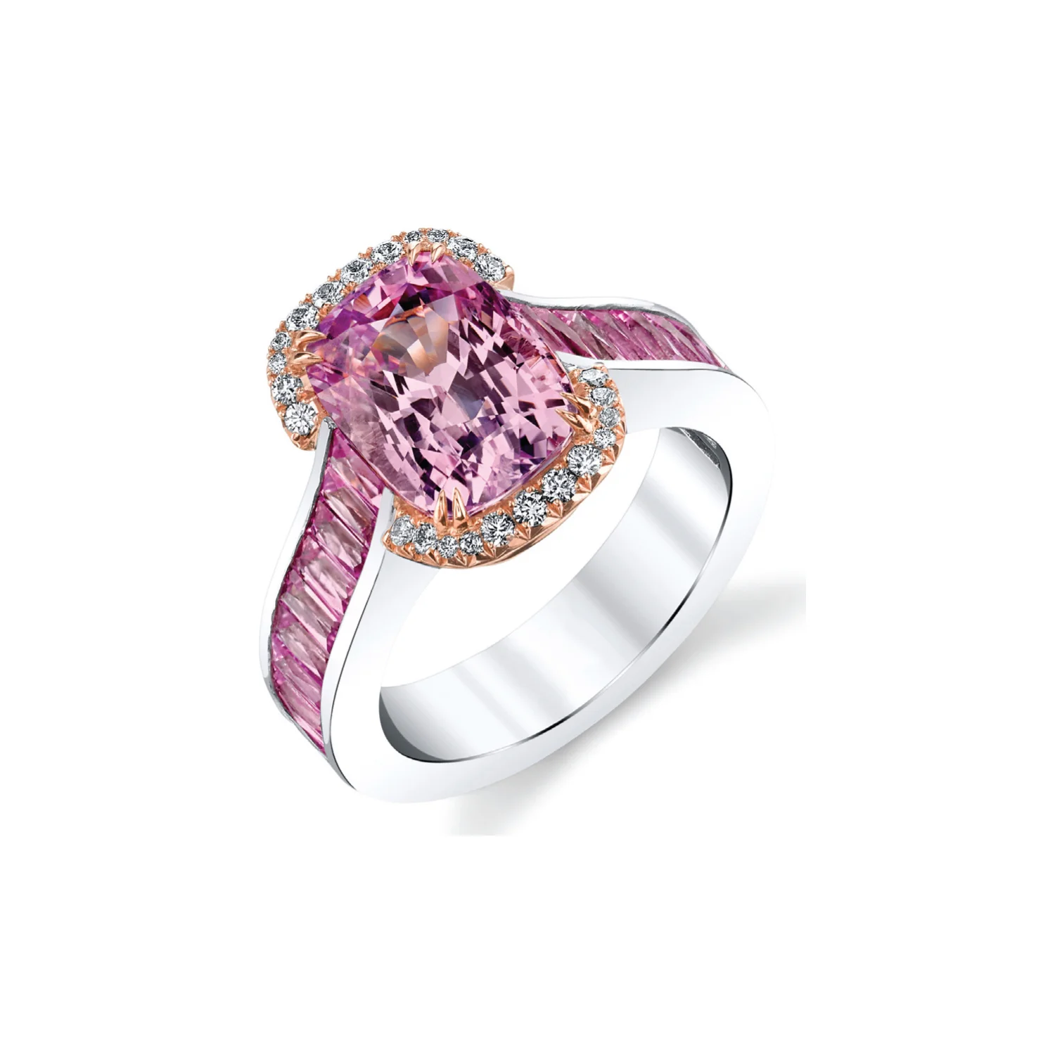 Charlotta Pink Sapphire Ring