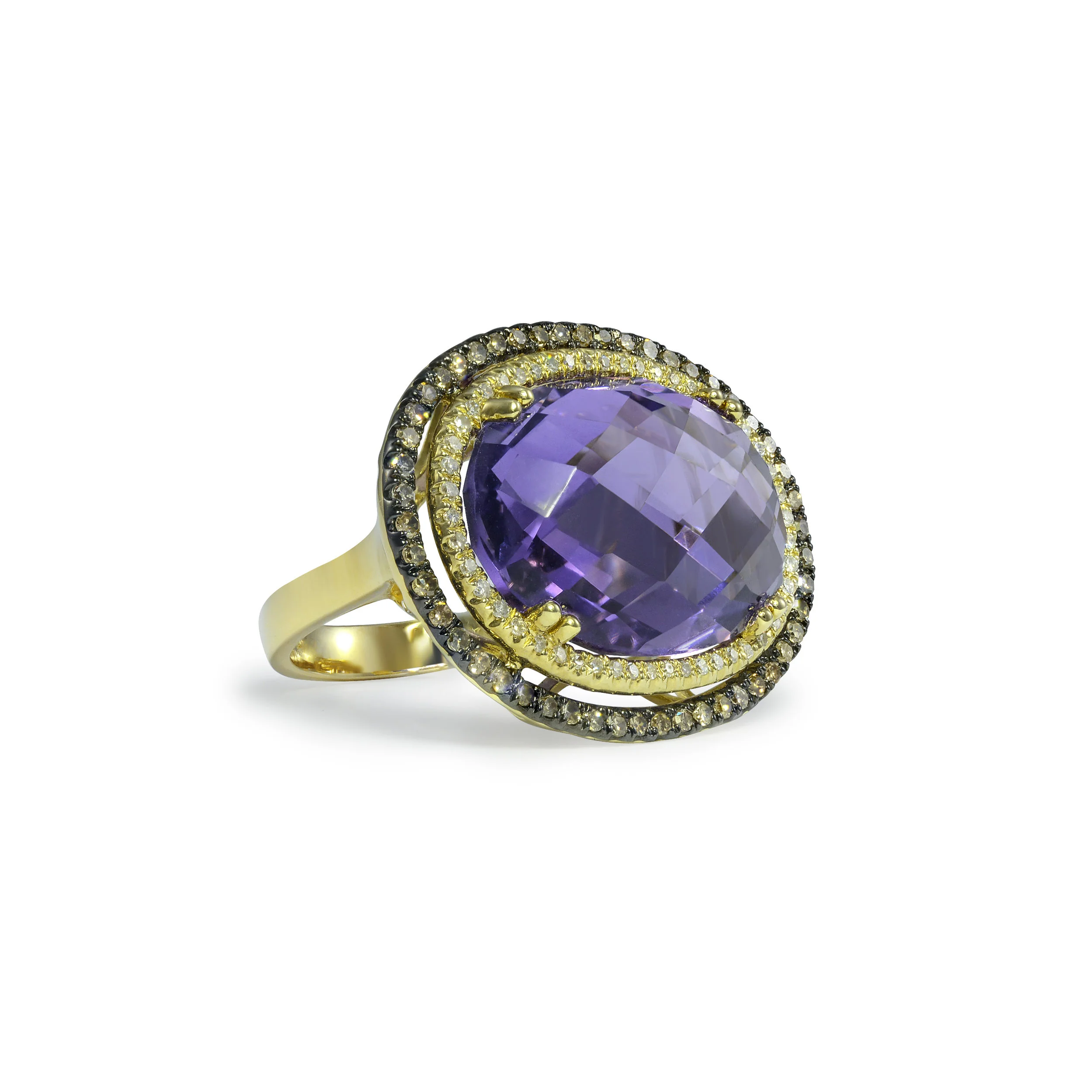 Iris Amethyst Ring