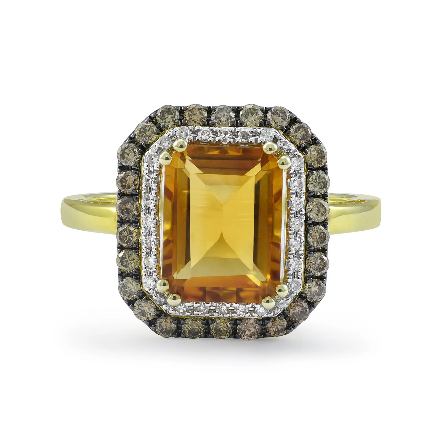Autumn Citrine Ring