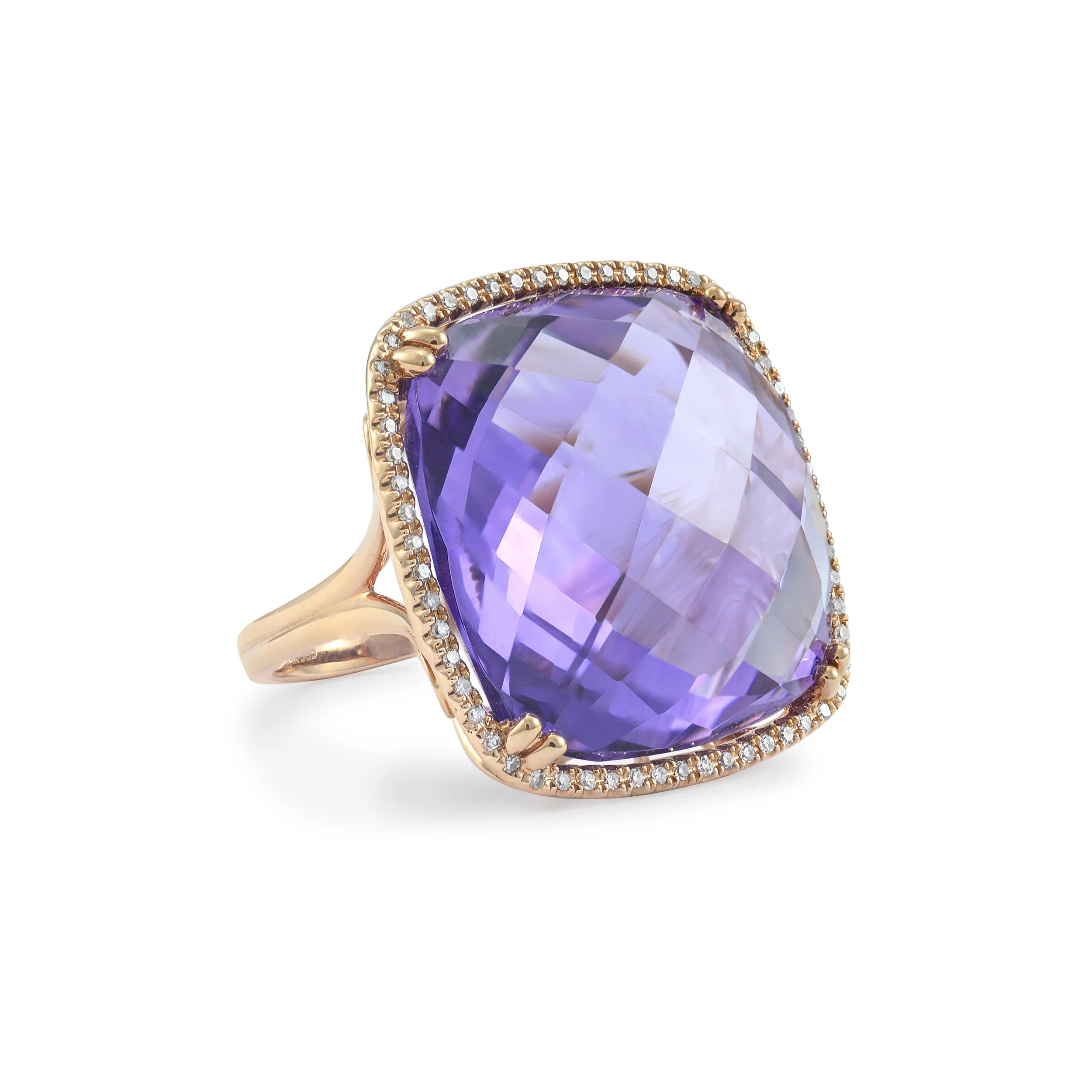 Hailey Amethyst Ring