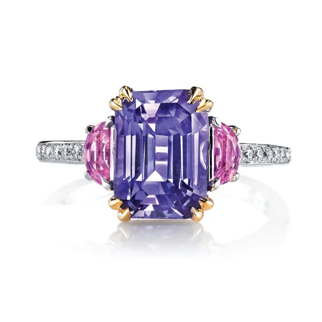 Tansy Purple Sapphire Ring