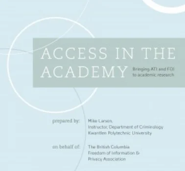 Brokering Access Book cover - Mike Larsen and Kevin Walby.jpg
