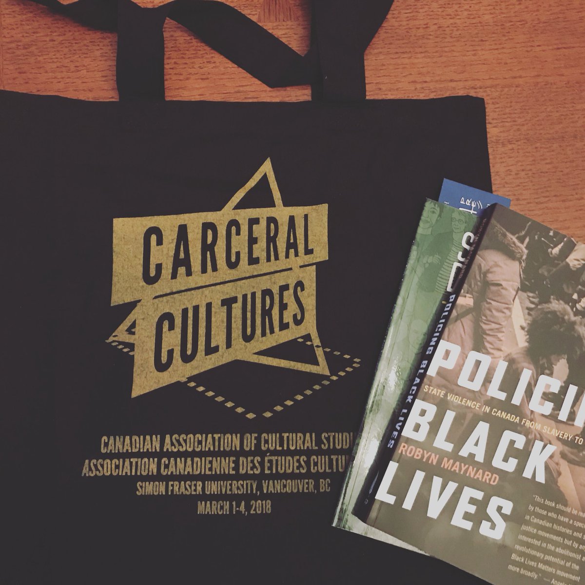 carceral cultures - book bag and book - march 2018.jpg