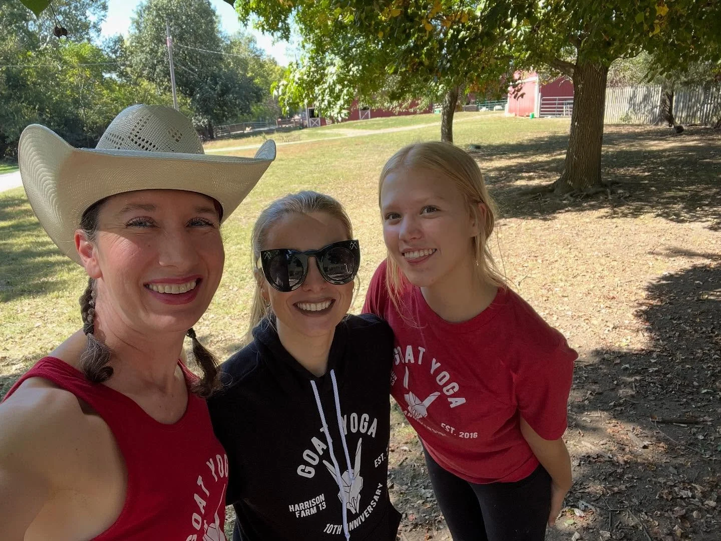 Ten seasons. ❤️🐐

Ten seasons of chaos, joy, goat snuggles, and welcoming yogis to the life-changing magic of Goat Yoga at Harrison Farm. 

Ten seasons of introducing interns to the joy of goat wrangling, cleaning up body spills on yoga mats, and tr