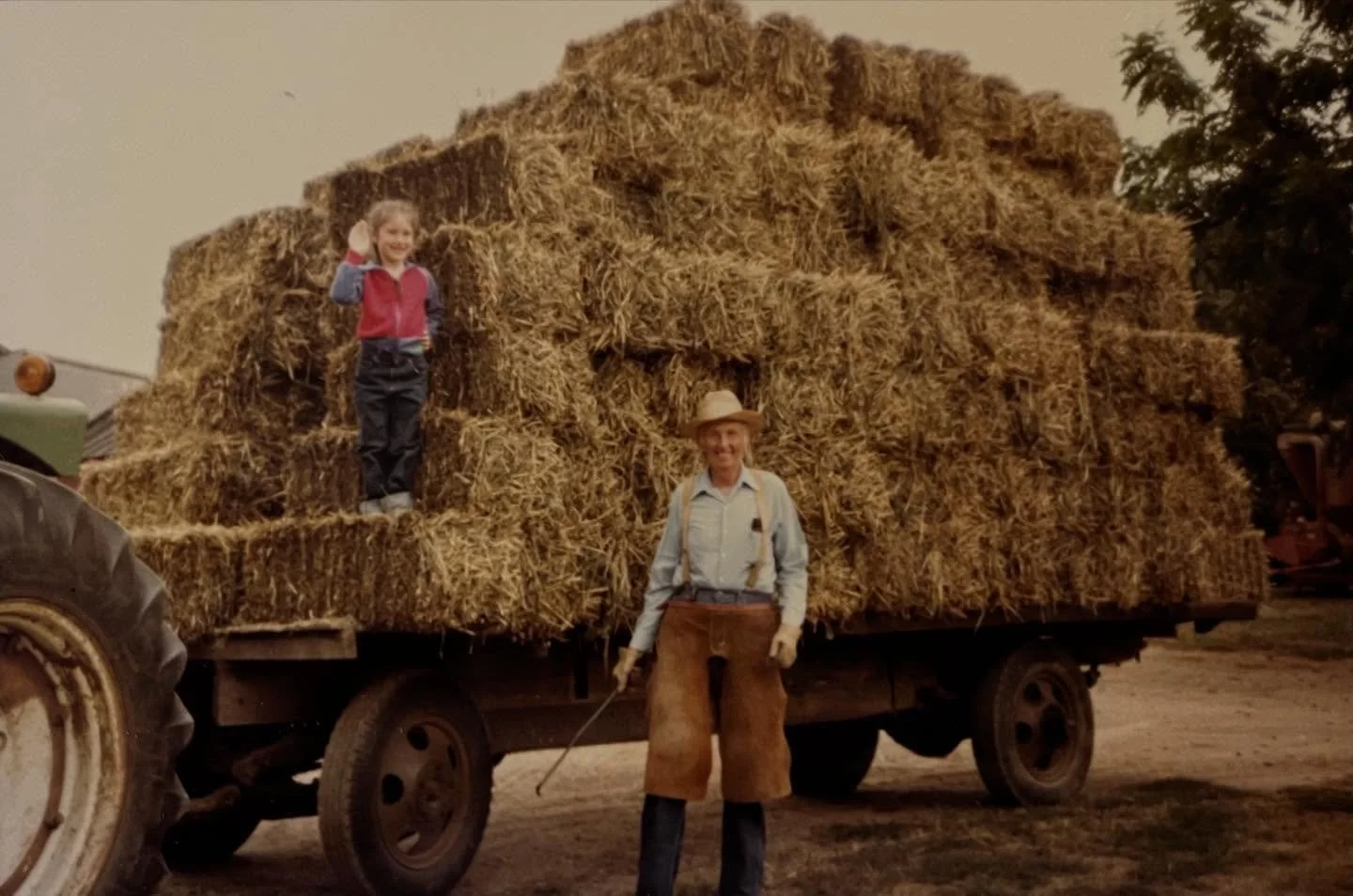 My grandfather Virgil Harrison was born on this date in 1919.  I am who I am because of this man&rsquo;s belief in me. 

We spent the anniversary of his birth doing some heavy duty farming.  Bottle babies were fed, eggs were gathered, daily chores we