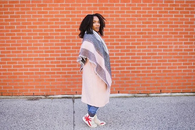 At some point you&rsquo;ll have to step into a &ldquo;can do&rdquo; attitude 😎 .
.
.
.
.
#nyc #NY #photooftheday #writer #photography #photographer #creative #brickwall #pink #blackgirlsrock #brooklyn #blogger #lifestyleblogger #comingsoon #streetst