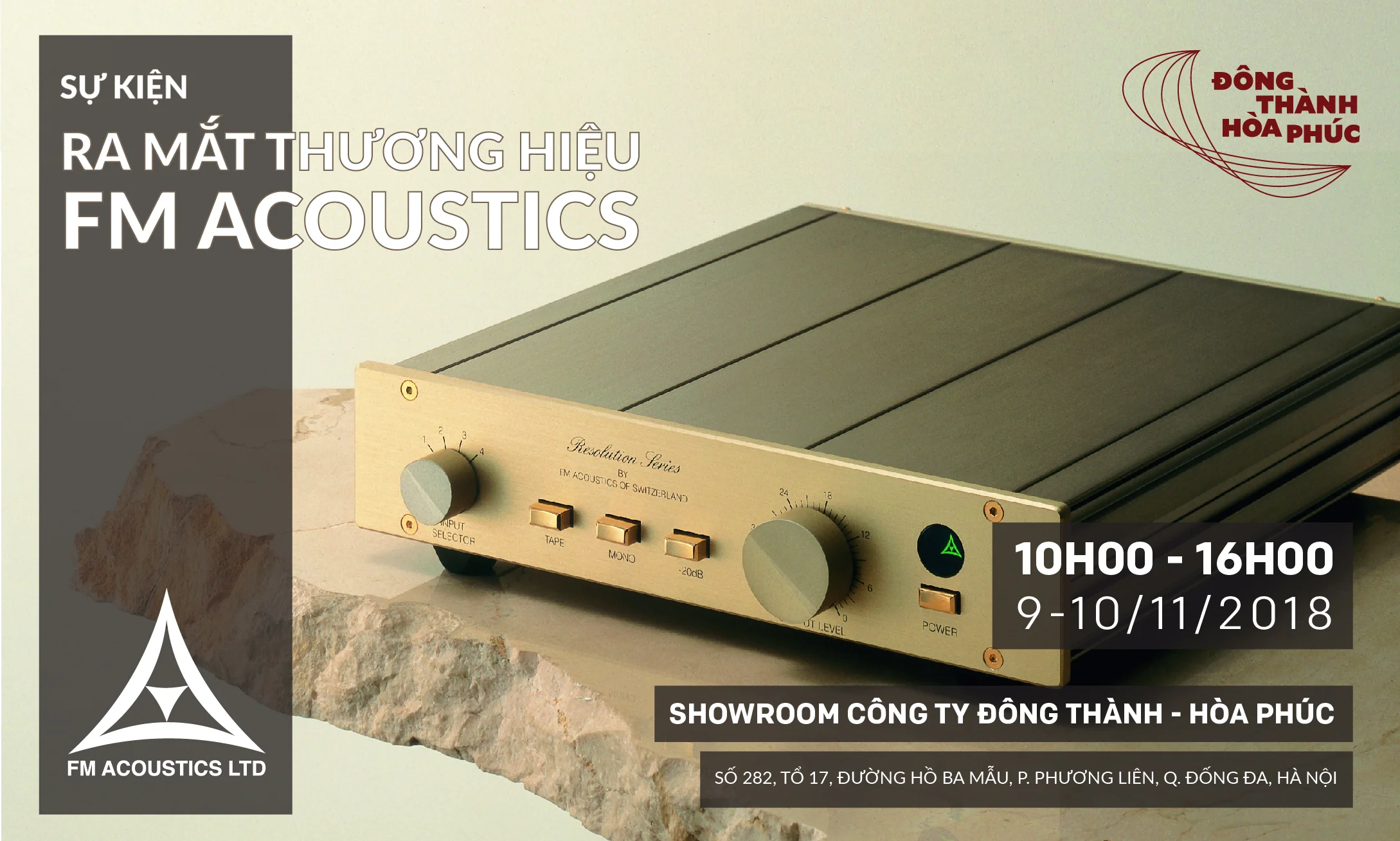 FM Acoustics Đông Thành - Hòa Phúc