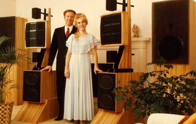 David Wilson và Sheryl Lee chụp ảnh trước huyền thoại WAMM (1981).