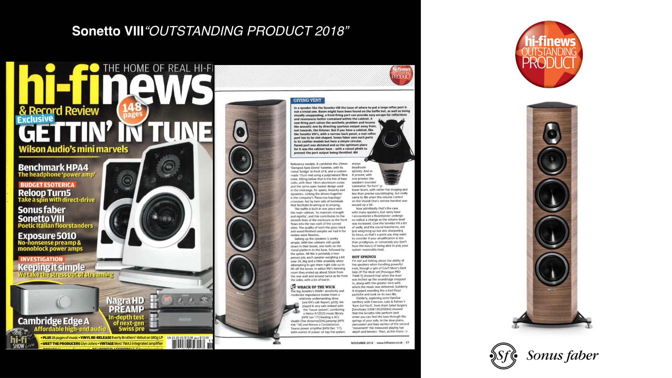 Sonus Faber Sonetto VIII Đông Thành - Hòa Phúc