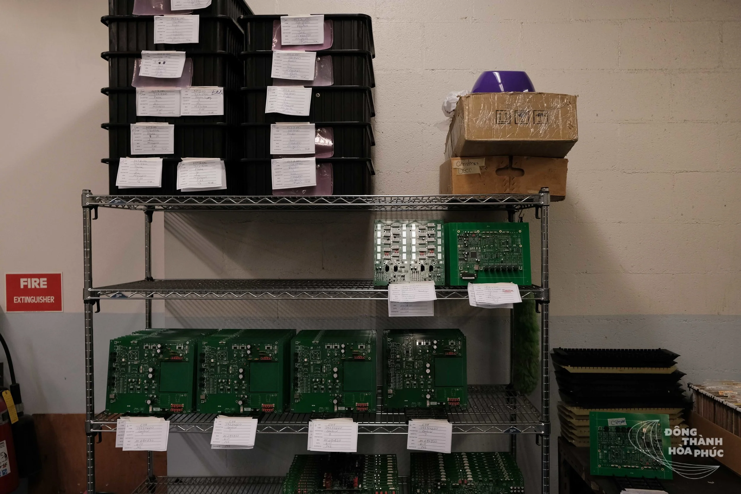 Khu vực chưa bo đã hoàn thành