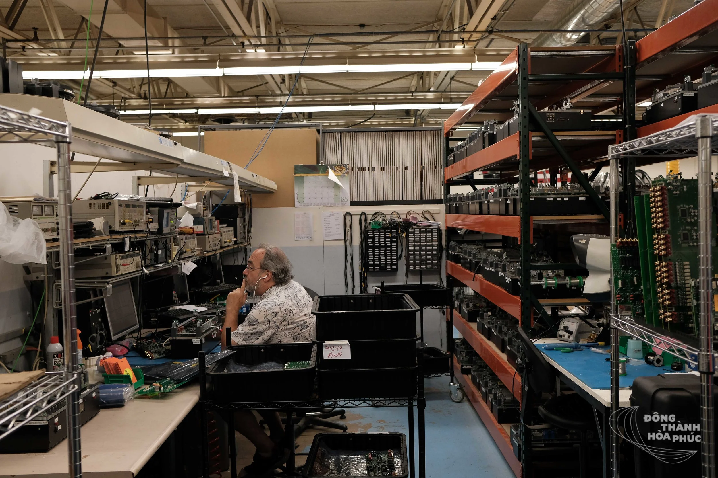 Khu vực kiểm duyệt bo mạch tại McIntosh