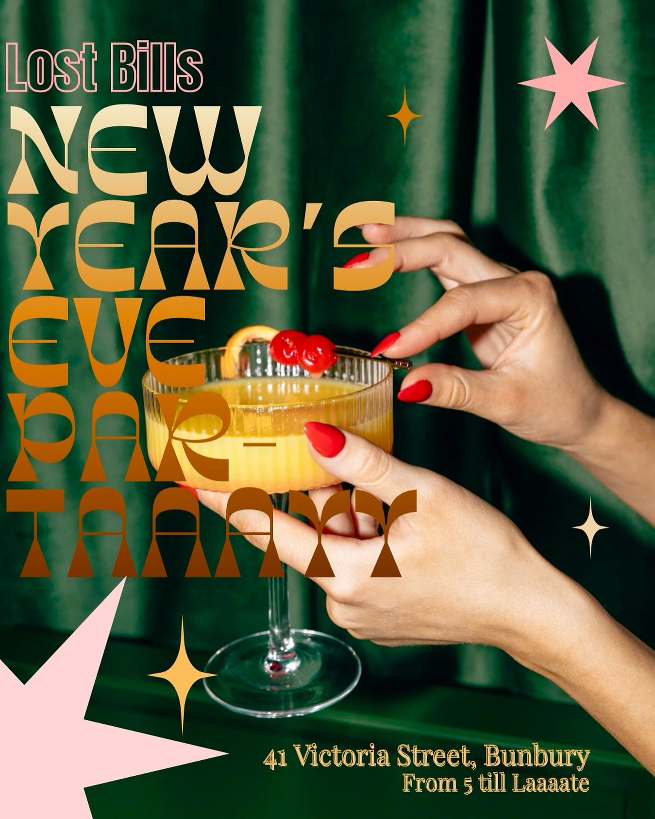 Only a few days away from the final Lost Bills event of 2025 Legends! 🥂🎉

Doors open from 5pm till laaaaaate &amp; of course we&rsquo;ll be having a NYE count down to welcome in 2026! 

You&rsquo;re not gonna want to miss this one!

See you there x