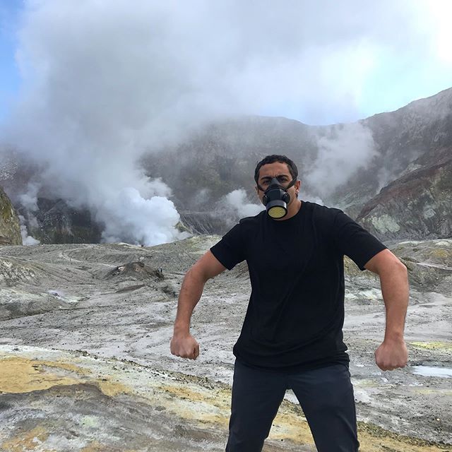 Landed on a volcano today. They say because of the sulphur it's one of the smelliest places on earth. My dad&rsquo;s farts are worse.