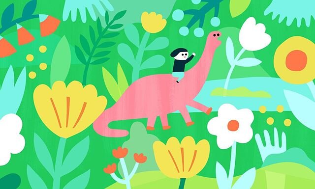 Spring time :) #pinkdinosaur#garden#hsinpingpan#march