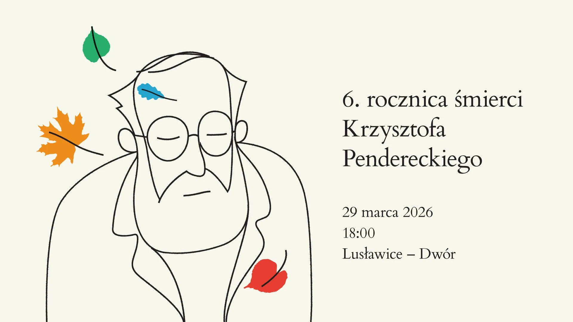 Lusławice – Dwór Elżbiety i Krzysztofa Pendereckich