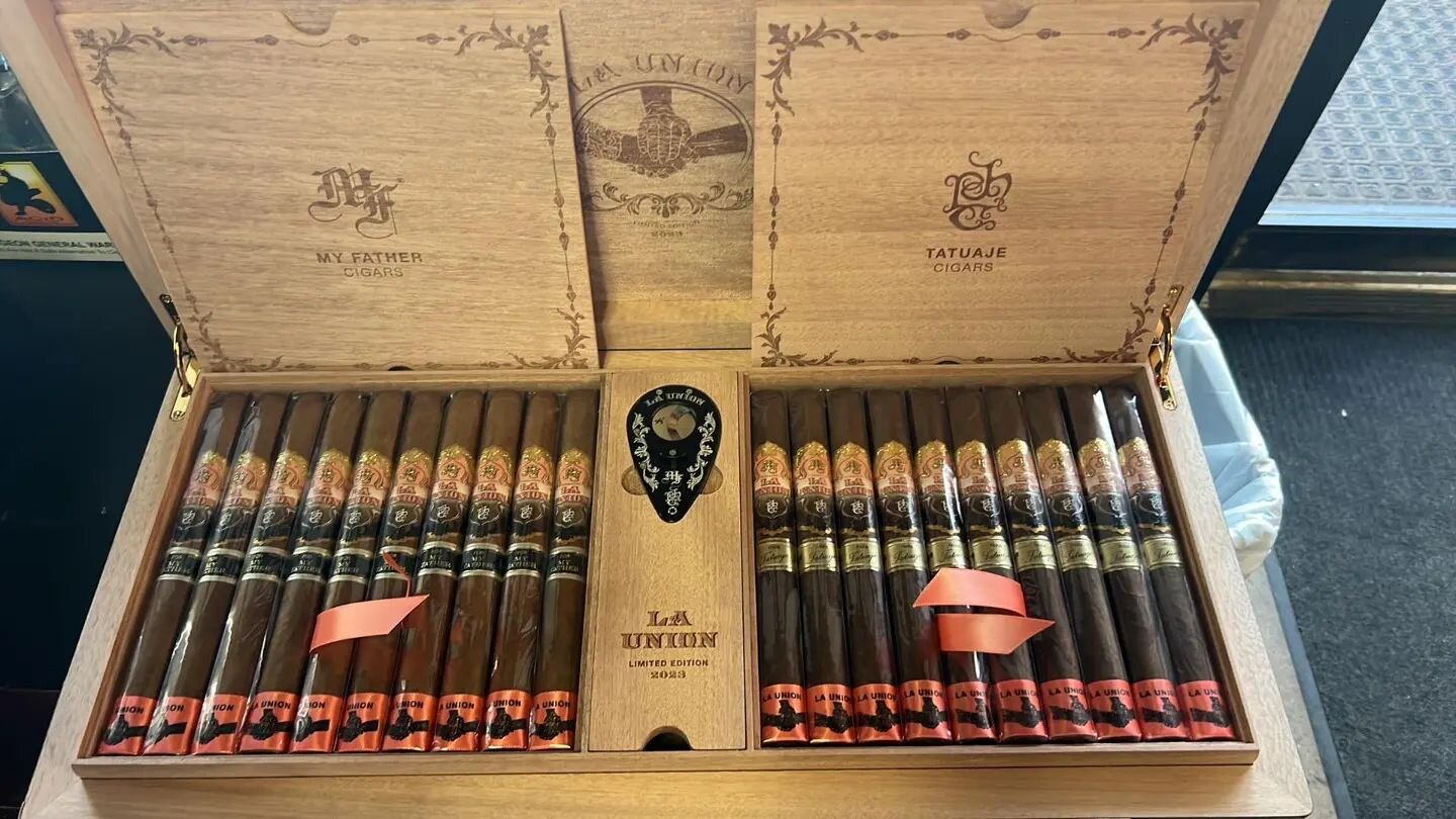 #NewCigarArrival - La Union is&nbsp;a limited-edition cigar collaboration between My Father Cigars and Tatuaje Cigars.&nbsp;The cigars are Spanish for &quot;the union&quot; and celebrate the 20-year partnership between Pete Johnson and the Garcia fam