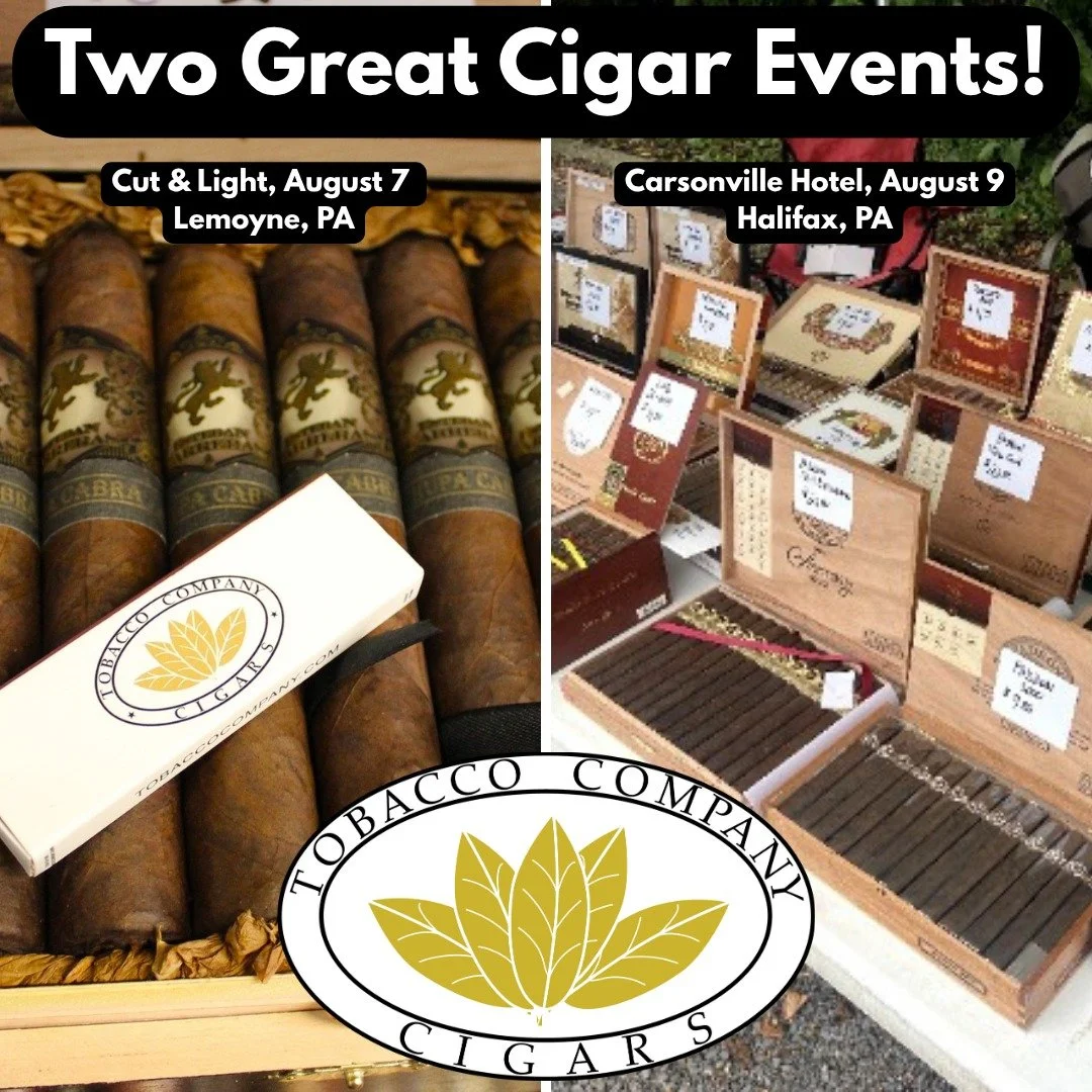 We never want you to let summer slip away without making some time to enjoy it -- and so we have TWO great cigar events this week!

1️⃣ This #TCoThursday, August 7, 2025, from 6-8 PM join us for special deals and camaraderie at our Esteban Carreras C