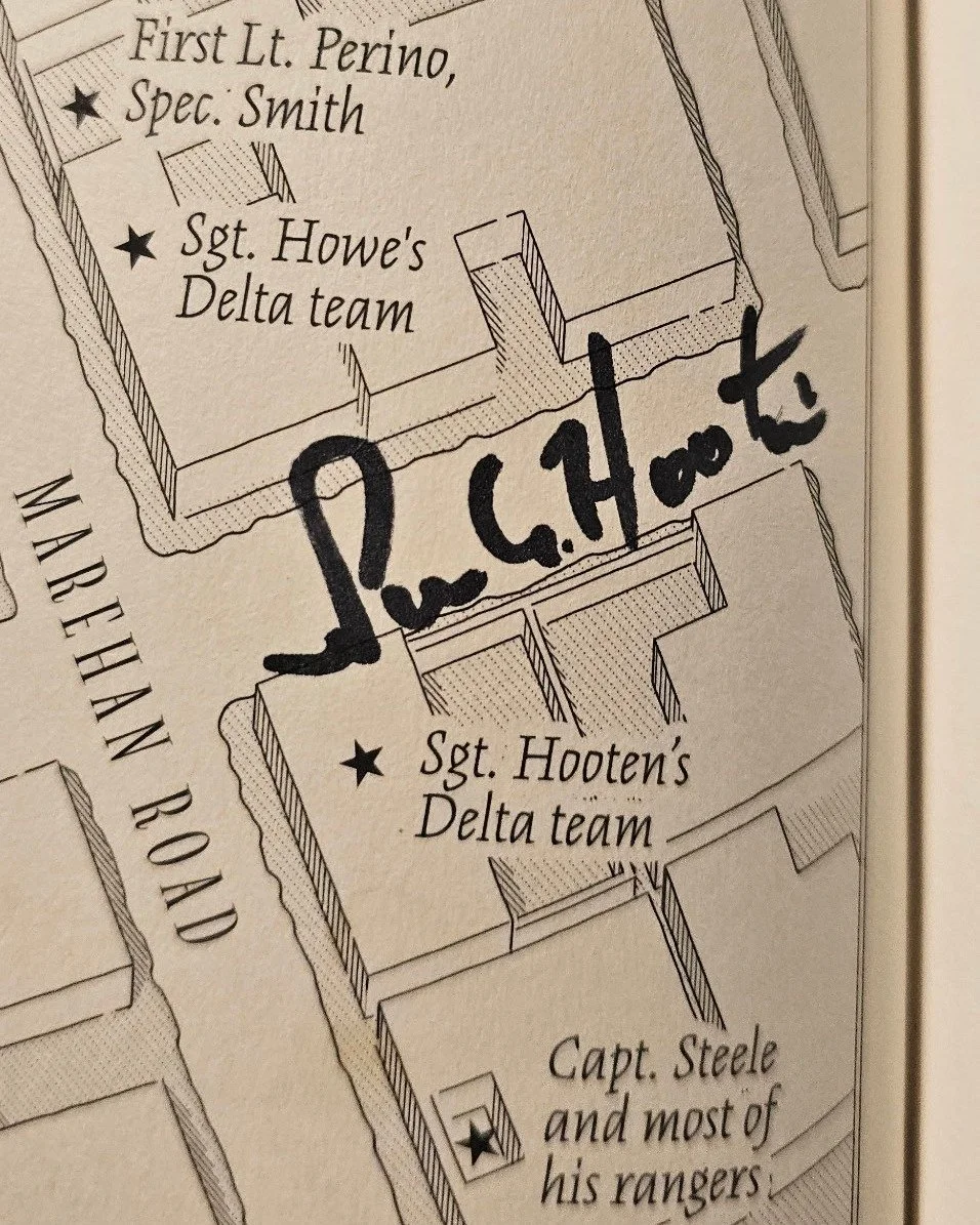 Thank you to everyone who joined us for this week&rsquo;s @hooten.young events. We had a great time together and enjoyed great cigars!

A memento of the event that's worth sharing: Norm Hooten (U.S. Army MSG, Ret.) signed a guest&rsquo;s personal cop