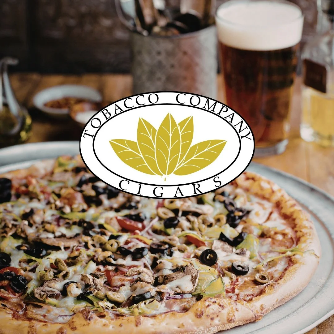 It's a pop-up pizza party! Customers are invited to grab a complimentary beer and a slice and enjoy a fine cigar with us on Friday, August 7, 2026 from 6 - 8 PM at our Swatara Square, #Harrisburg shop and lounge. 

Looking for a truly great #cigar? W