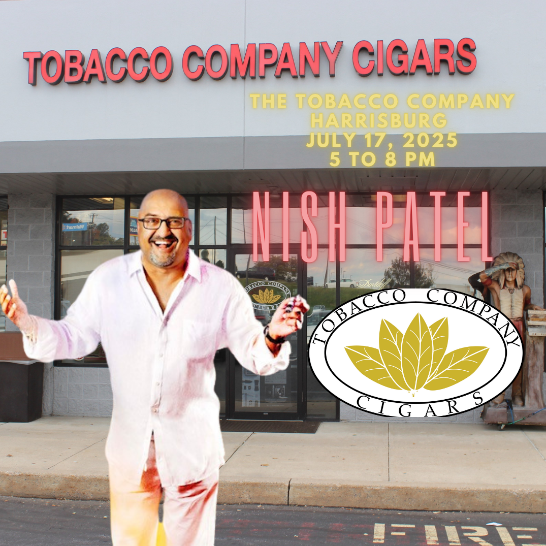 Nish Patel at The Tobacco Company Harrisburg
