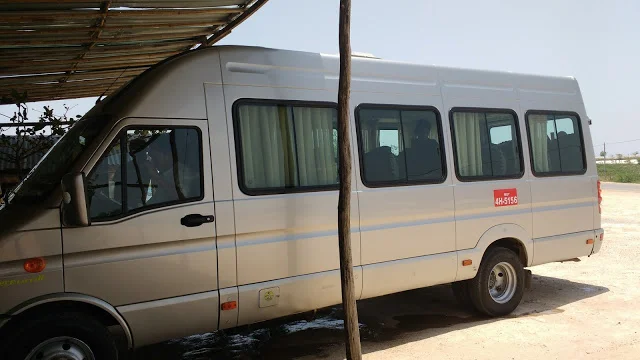 The OK Bus from Mandalay to Bagan, which was literally just that... OK