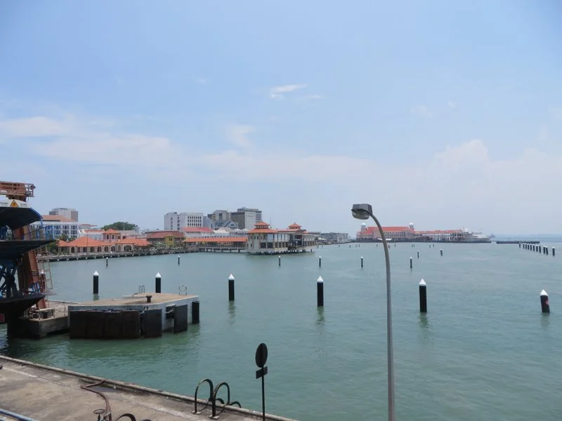 Our final view of Georgetoen as we boarded the ferry to Butterworth.