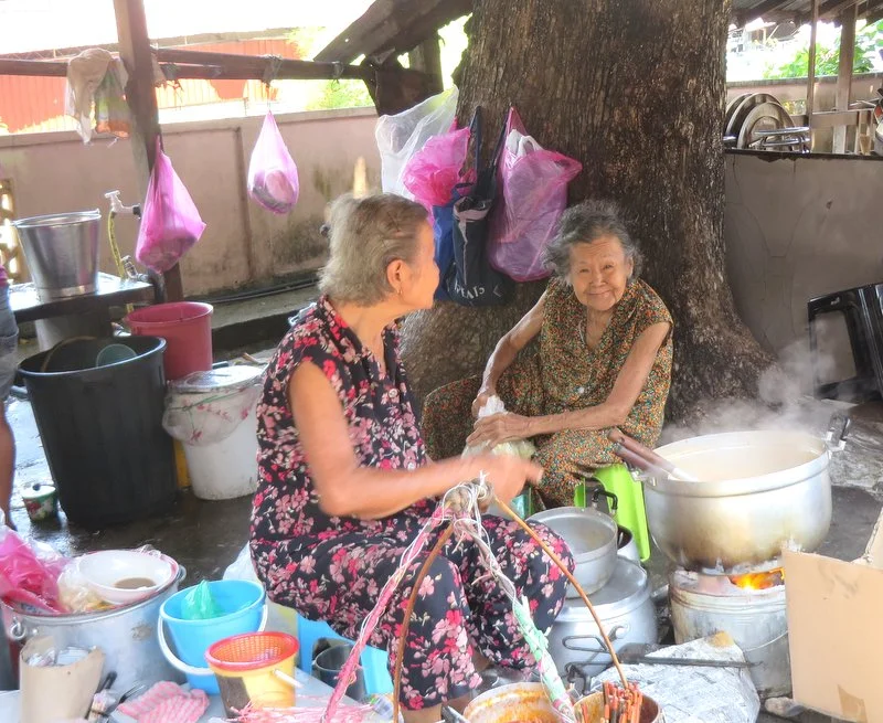 And the lovely ladies whose heart goes into the pot