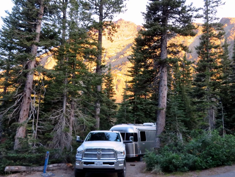 Breathe in! - A tight squeeze at Two Medicine FCFS Campground