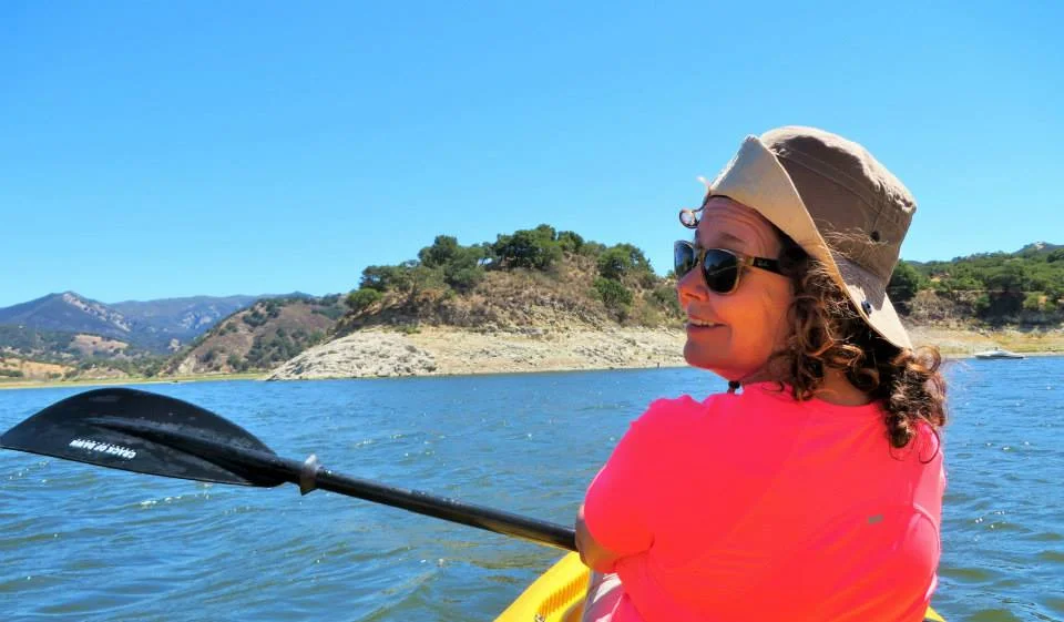 Our view from the kayak