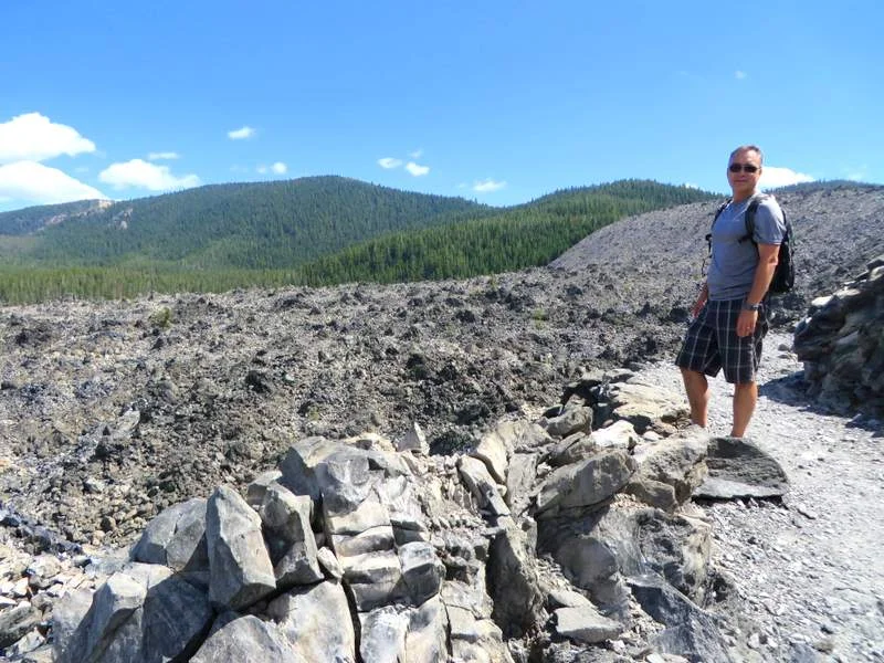 Hiking the Big Obsidian Flow
