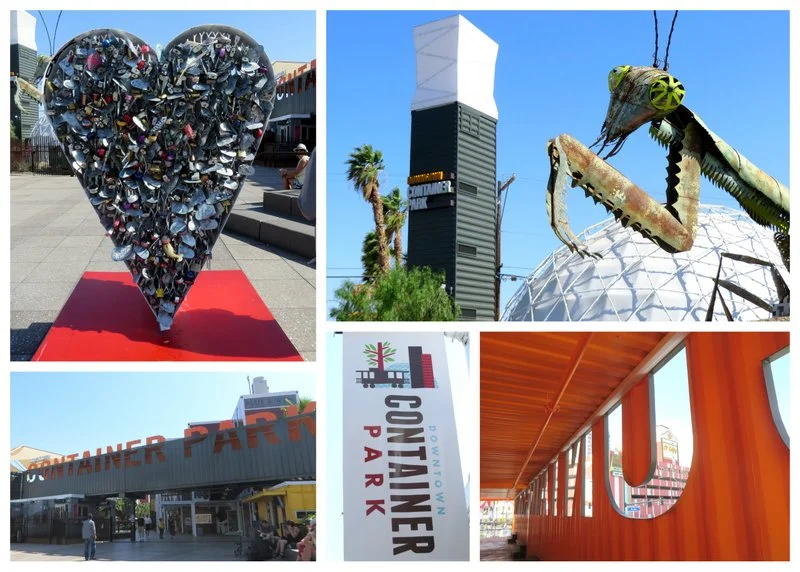 The Downtown Container Park. A bright spot in the city