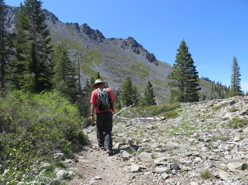 Just us on the trail!