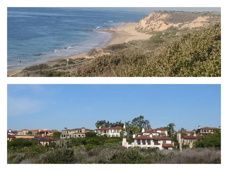 The state has preserved this part of coast for all to enjoy. Most of the coast is dominated by luxury houses