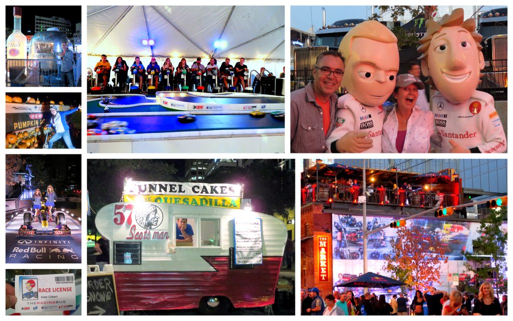 Fun at the FanFest in downtown Austin