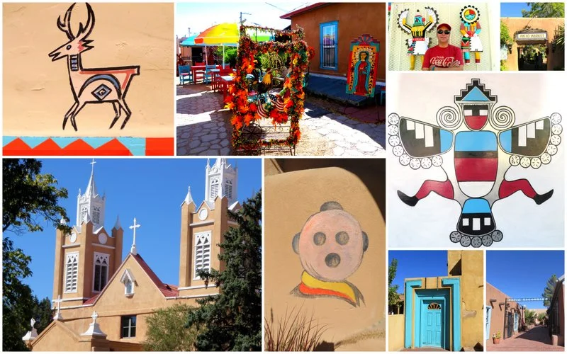 Old Town Albuquerque, touristy but pretty
