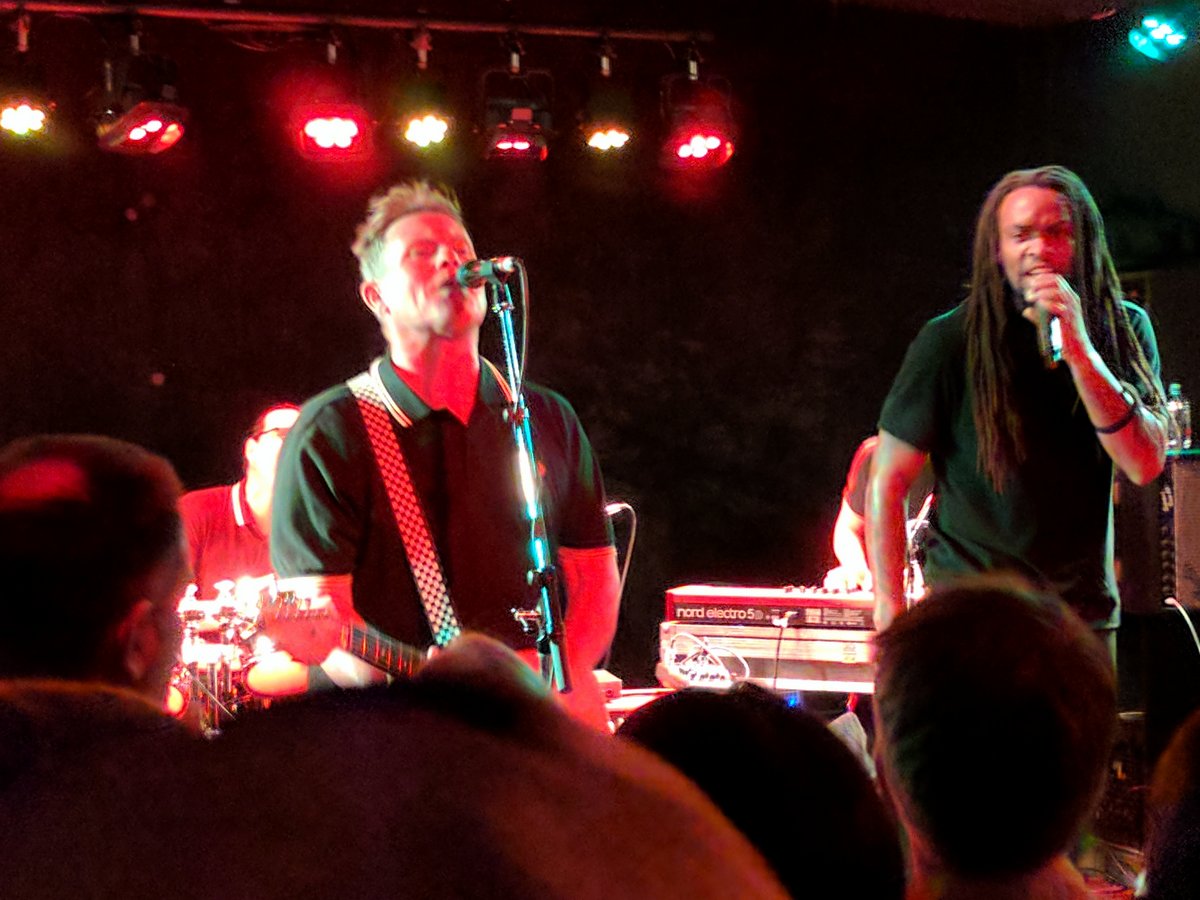 Fun night out watching the music from our teenage years... The English Beat