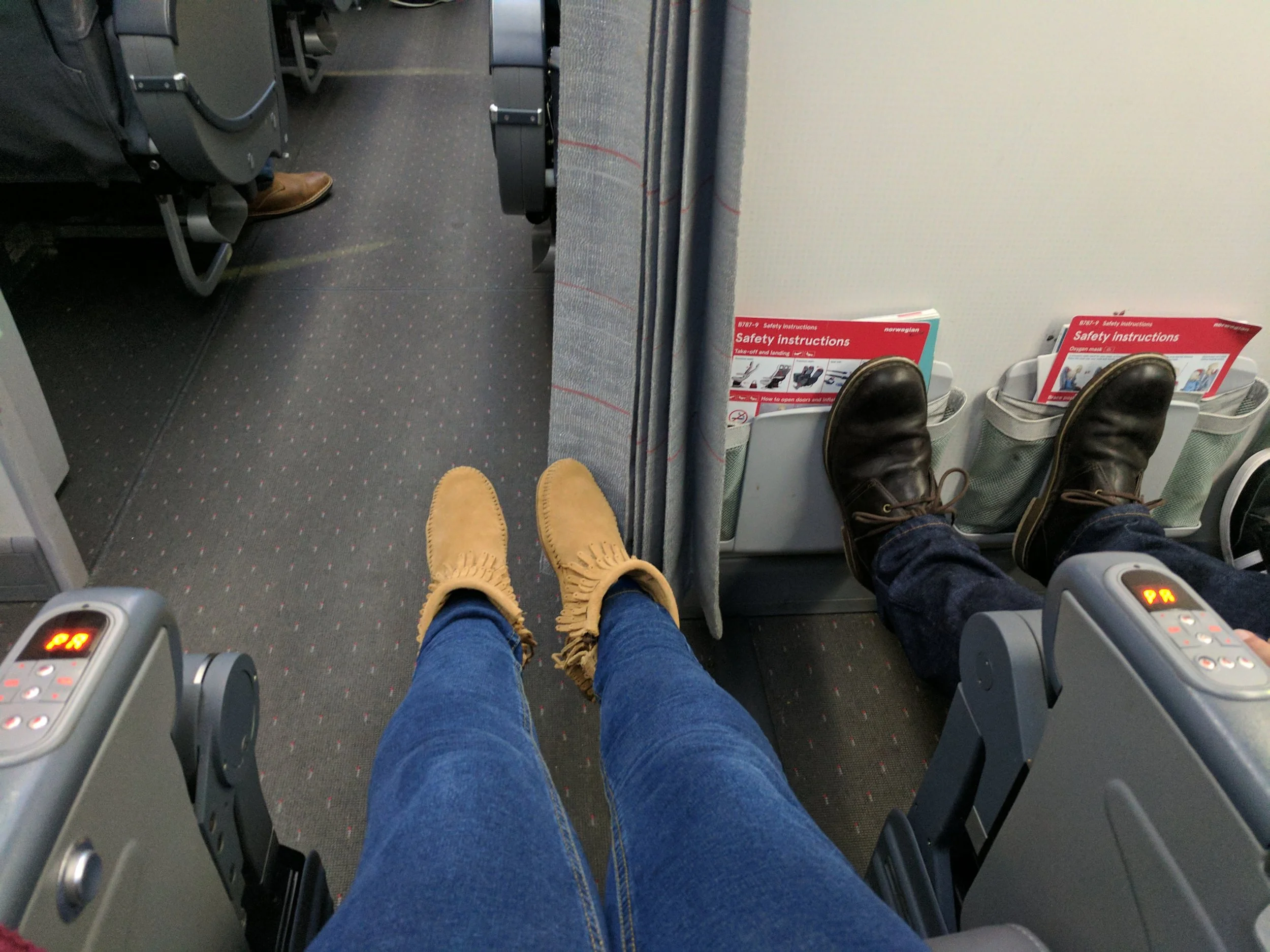 Lots of lovely leg room