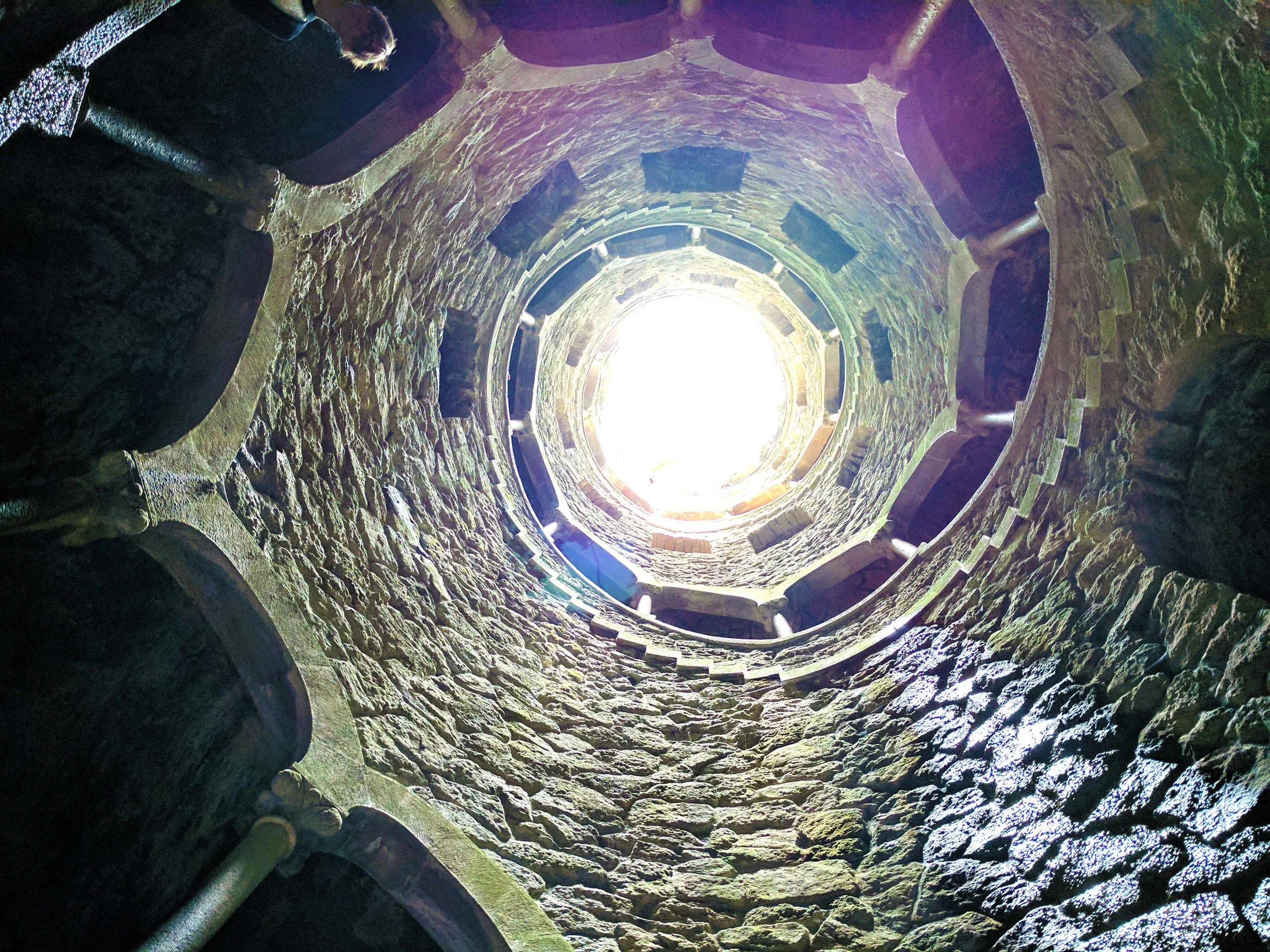 And looking up from the bottom