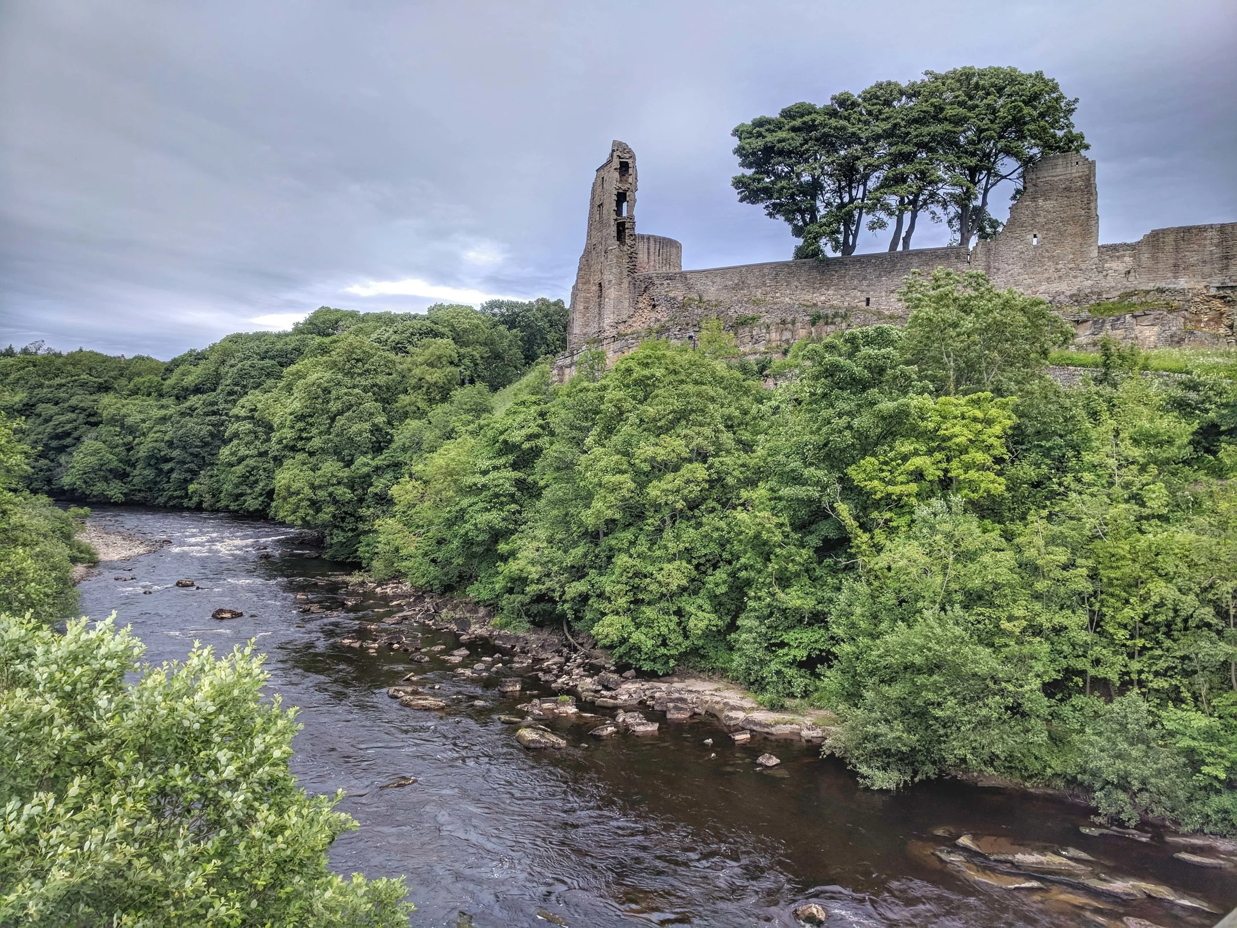 Barnard Castle - has a castle